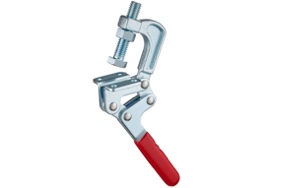 DST 80379 Squeeze action clamp with horizontal base