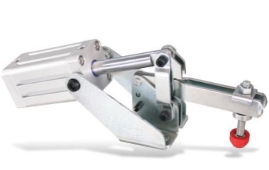 P52 Pneumatic toggle clamp with horizontal cylinder attachment
