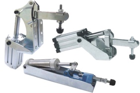 Pneumatic toggle clamps product group