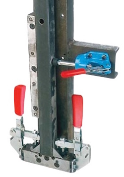 M64 Heavy duty push-pull type toggle clamp with malleable cast iron, varnished body