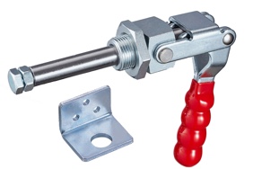 Push-Pull type toggle clamp, threaded body