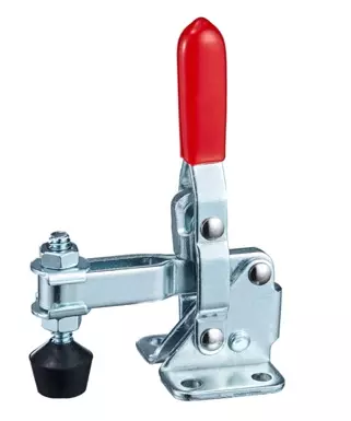 DST-101-A Vertical acting toggle clamp with horizontal mounting base 500N