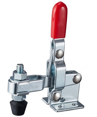 DST-102-BSS Vertical acting toggle clamp with horizontal mounting base 1000N - STAINLESS STEEL