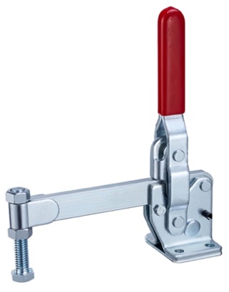 DST-10249 Vertical acting toggle clamp with horizontal mounting base solid bar 4500N