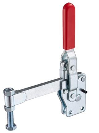 DST-10250 Vertical acting toggle clamp with vertical mounting base solid bar 4500N