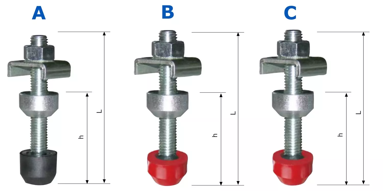 Schnellspanner accessoiry - Clamping screw with rubber cap