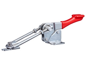 DST-40334-SS Bügelspanner Latch type toggle clamps with vertical U-hook, Stainless Steel 4500N