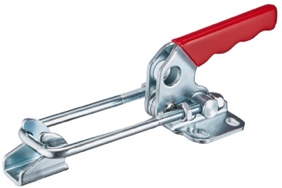 DST-40840 Latch type toggle clamps with horizontal U-hook 2500N