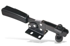 M20K Horizontal acting clamps in black for optical measurement technology