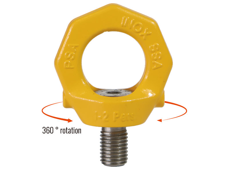 PSA Ringschraube Edelstahlausfuehrung