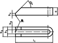 Drawings Clamps-DIN 6315 B forked