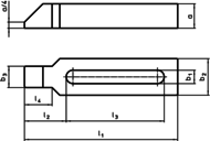 Drawings Clamps with nose, closed