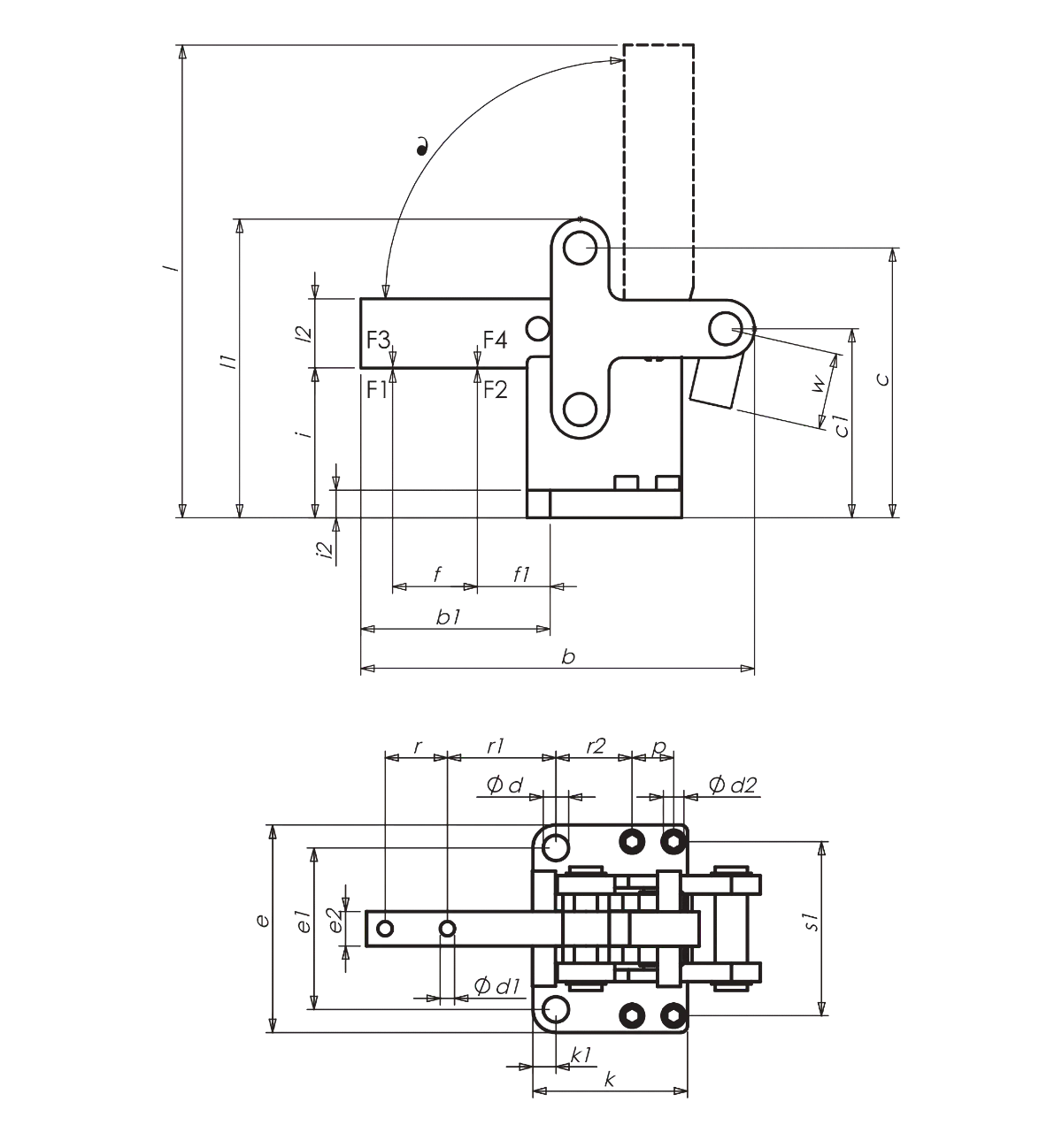 P63 Zeichnung Drawing Schwerer Spanner