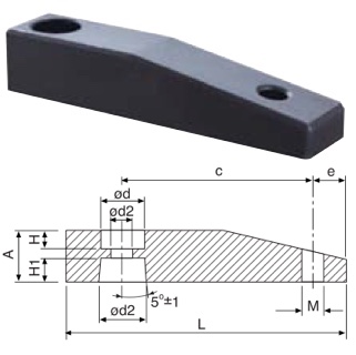 PS22-12 Spannarm Pneumatischer Schwenkspanner in Blockbversion P20-Serie