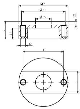 PS22-11 Schweißschutz Pneumatischer Schwenkspanner P22-Serie