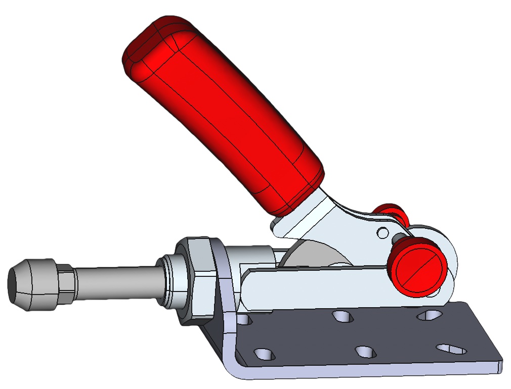 M61S Customized modification with security latch and mounting base