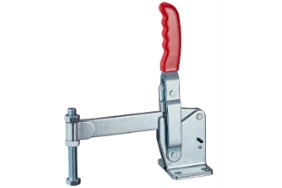 DST-101-JS Senkrechtspanner-Vertikalspanner waagrechter Fuss massiver Spannarm 5500N