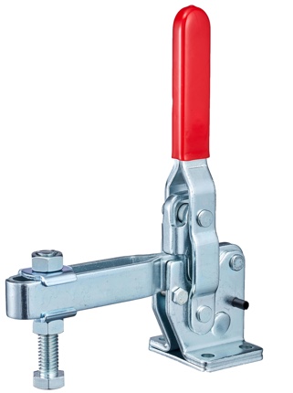 DST-10247 Senkrechtspanner-Vertikalspanner waagrechter Fuss U-Spannarm 4500N