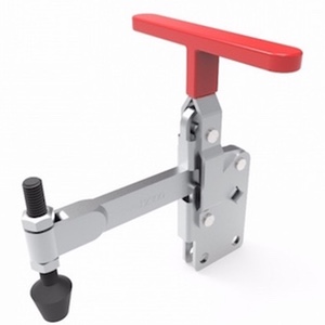 DST-12300 Vertical acting toggle clamp with vertical mounting base solid bar, T-Handle