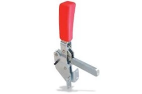 M12L Vertical toggle clamp with angle base and solid clamping arm