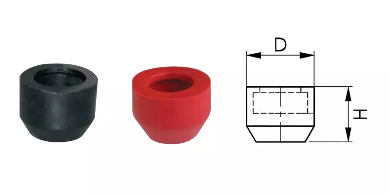 Rubber Nose - Toggle Clamps accessoiry