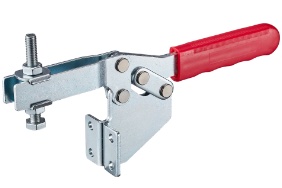 DST-25383 Horizontal-Kniehelspanner mit Winkelfuss offener Spannarm 2800N