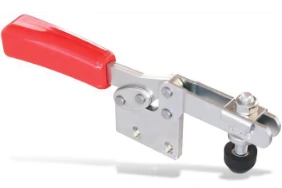 M21 Horizontal toggle clamp with vertical base and open clamping arm